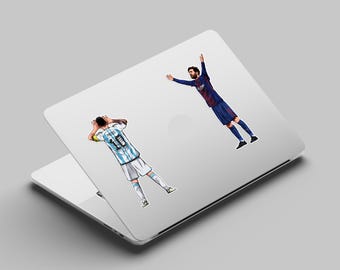 Messi Vinyl Stickers: Matte Finish (145mm x 125mm)
