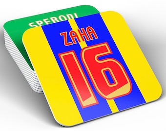 Crystal Palace Classic Player Shirts Coaster Set