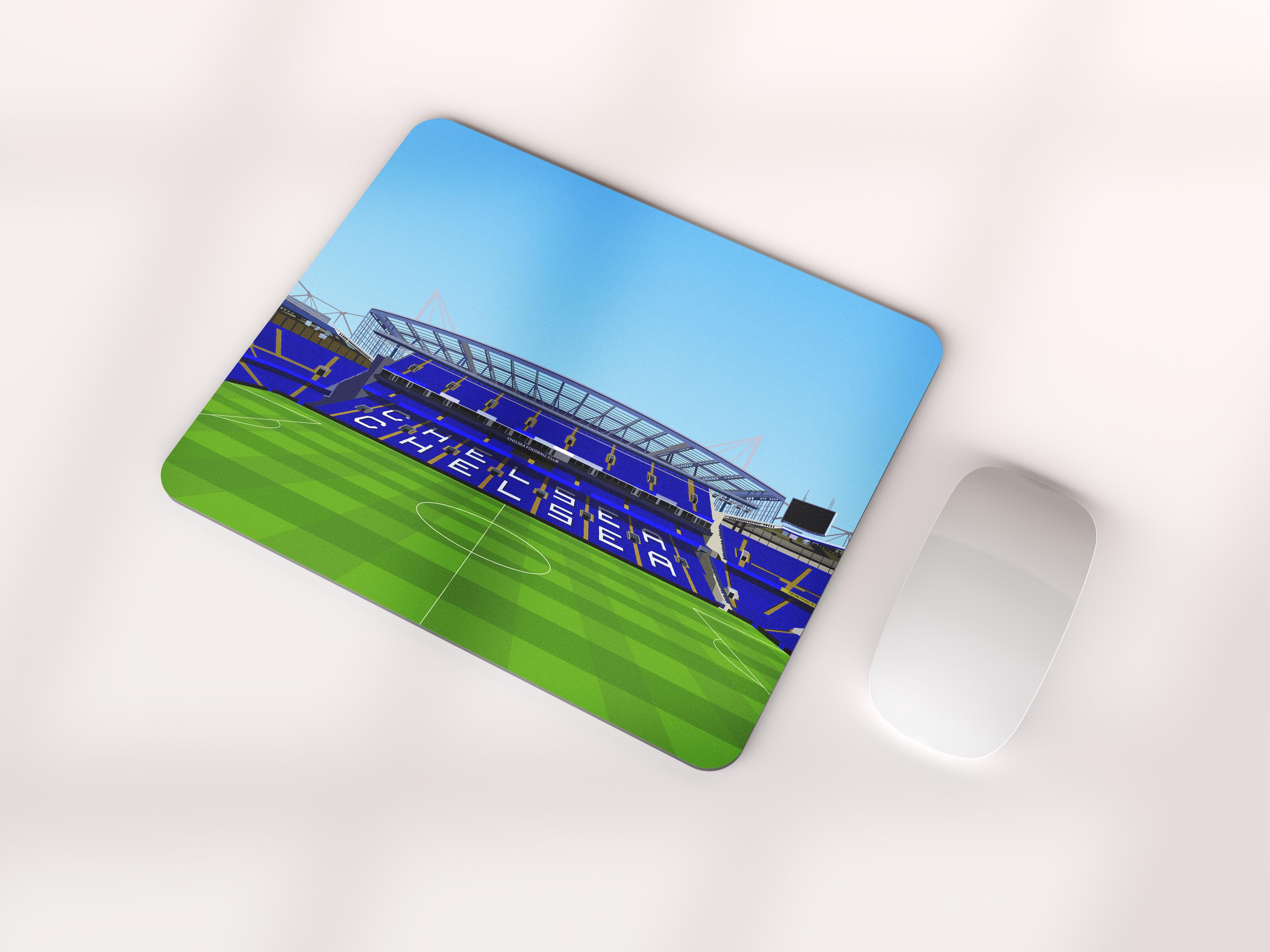 Chelsea Computer Mouse Stamford Bridge Mouse Mat - Chelsea - Etsy