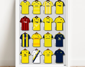Oxford United Shirts Print