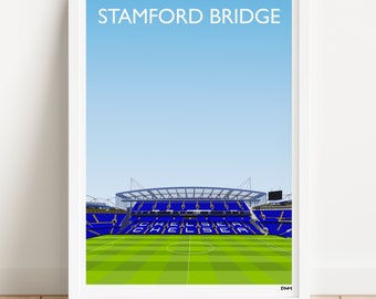 Stamford Bridge Stadium Print