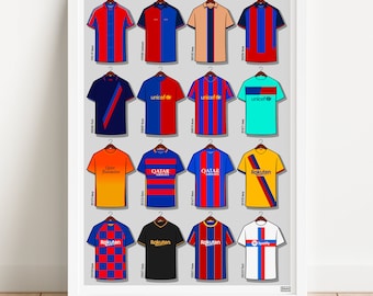 Barcelona Shirts Print