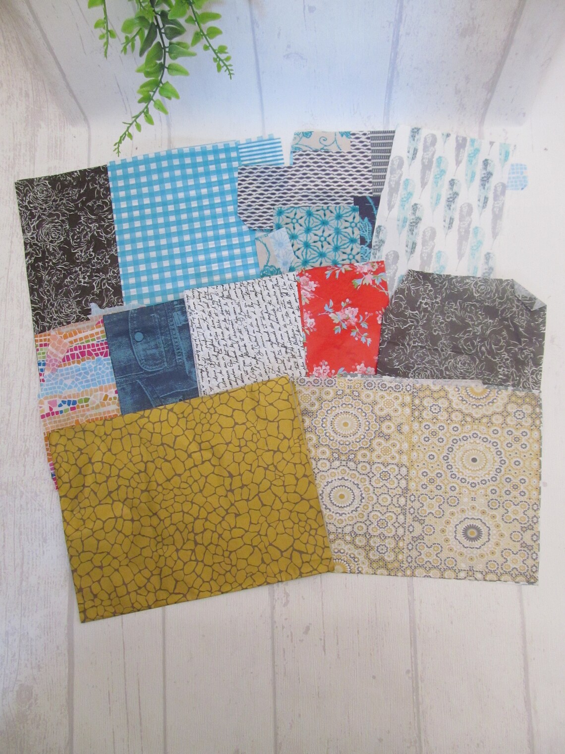 Colourful Decoupage Paper Animals Etsy