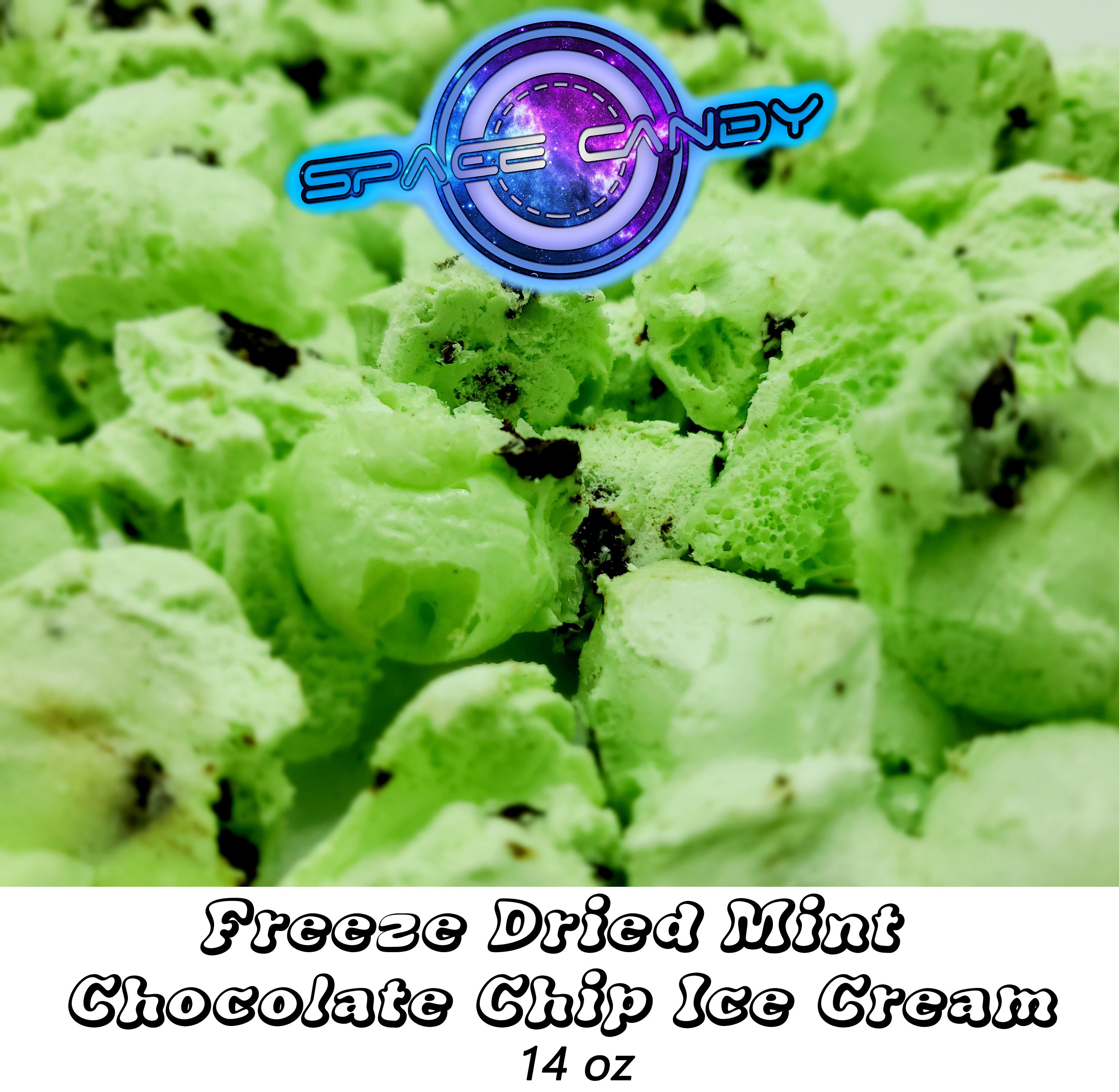 14 oz Freeze Dried Mint Chocolate Chip Ice Cream Bulk Etsy