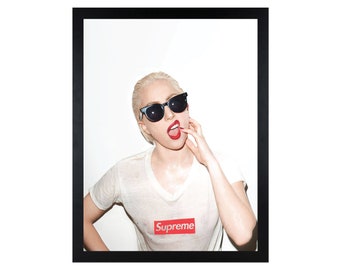 supreme lady gaga tee