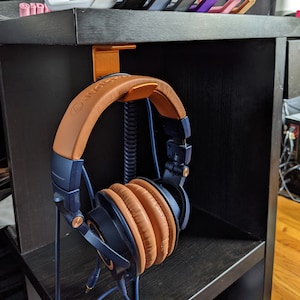 Audio technica headphone holder top