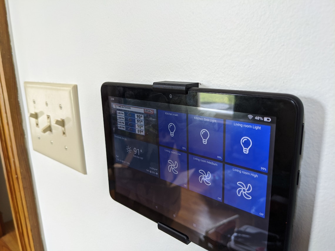 Amazon Fire HD Tablet Wall Mount Etsy
