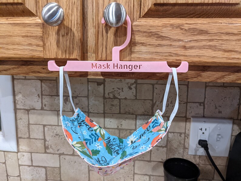 Customizable Mask Hanger 3 and 5 packs 1 Mask drying rack Mini Mask Hanger Mask hang dryer