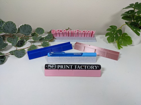 Glitter Pen Cradle for decal application, epoxy pen holder, Papermate Inkjoy