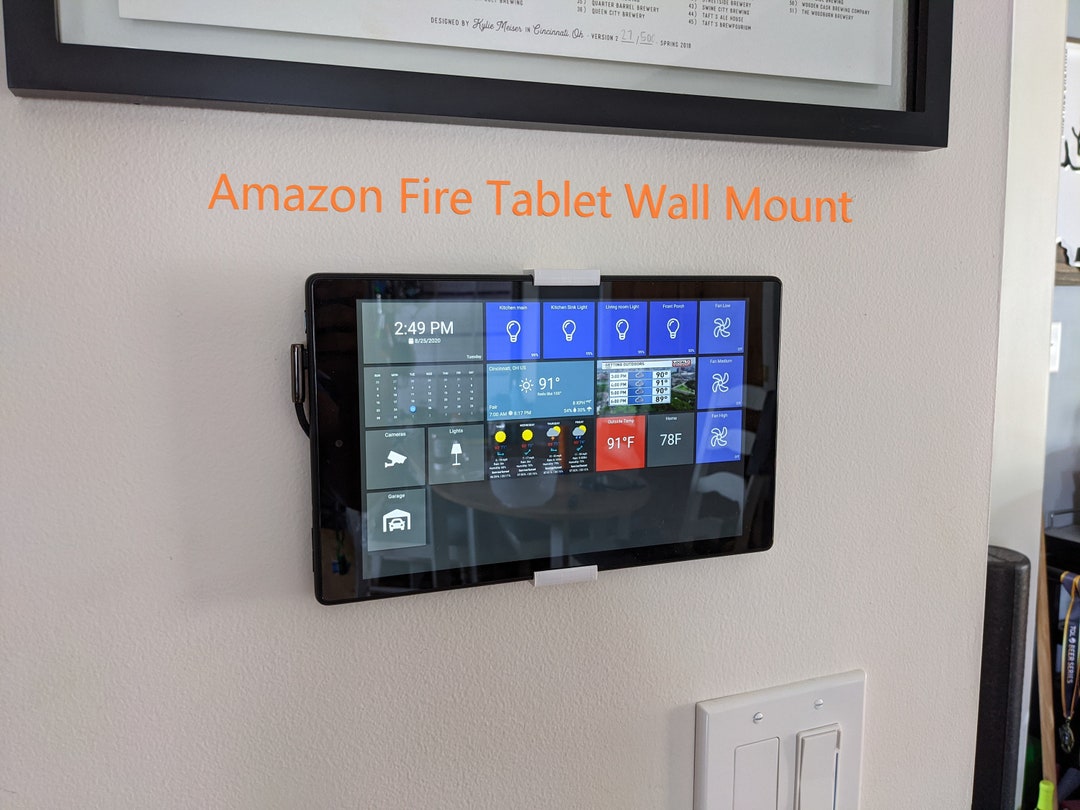 Amazon Fire HD Tablet Wall Mount Etsy