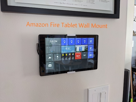 Amazon Fire 10 Tablet Wall Mount by Girdlin Amazon Fire 10 Tablet Wall Mount by Girdlin