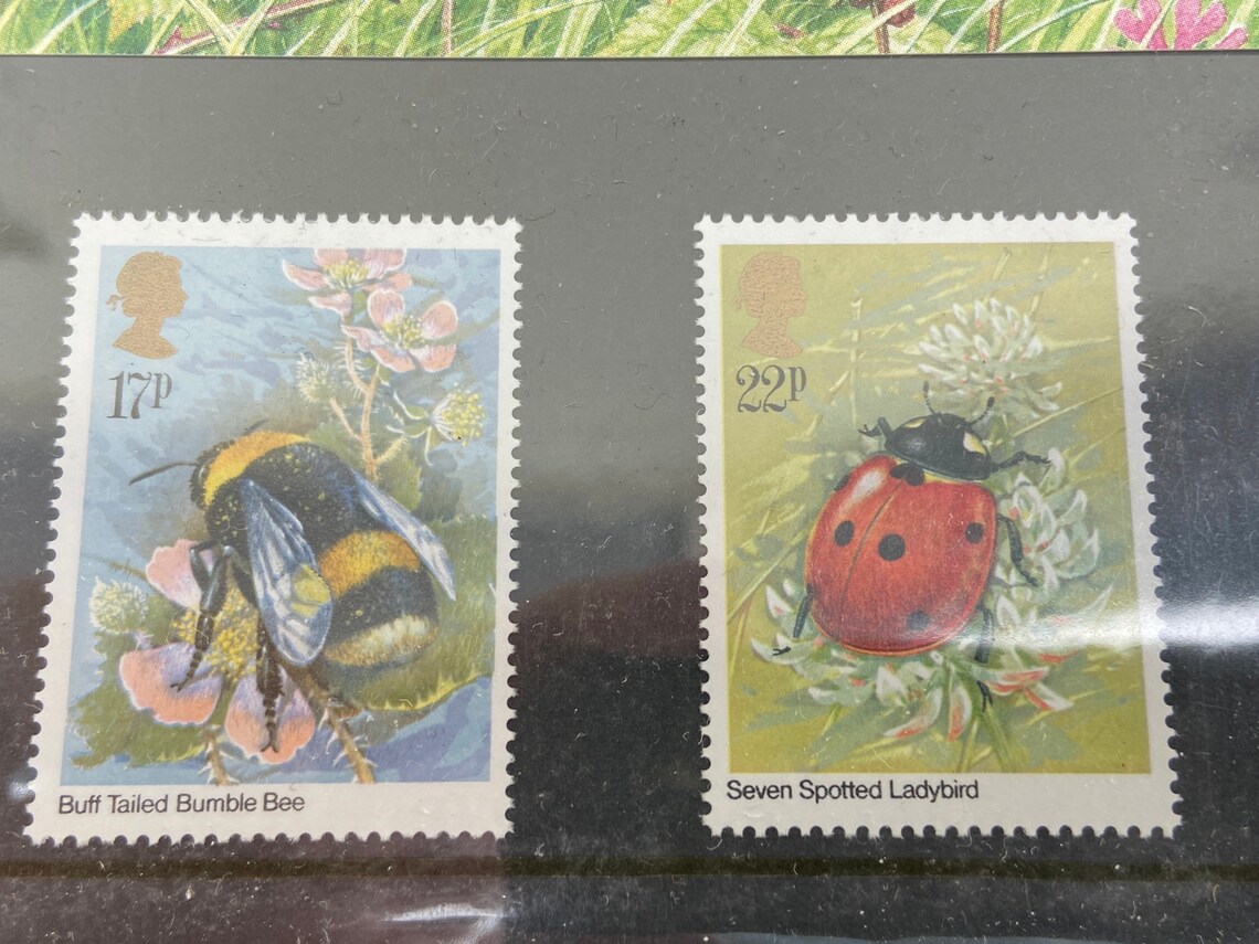 Royal Mail Mint Stamps Insects pack 160 Etsy