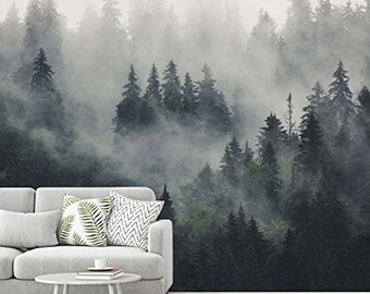 Foggy Wallpaper Etsy
