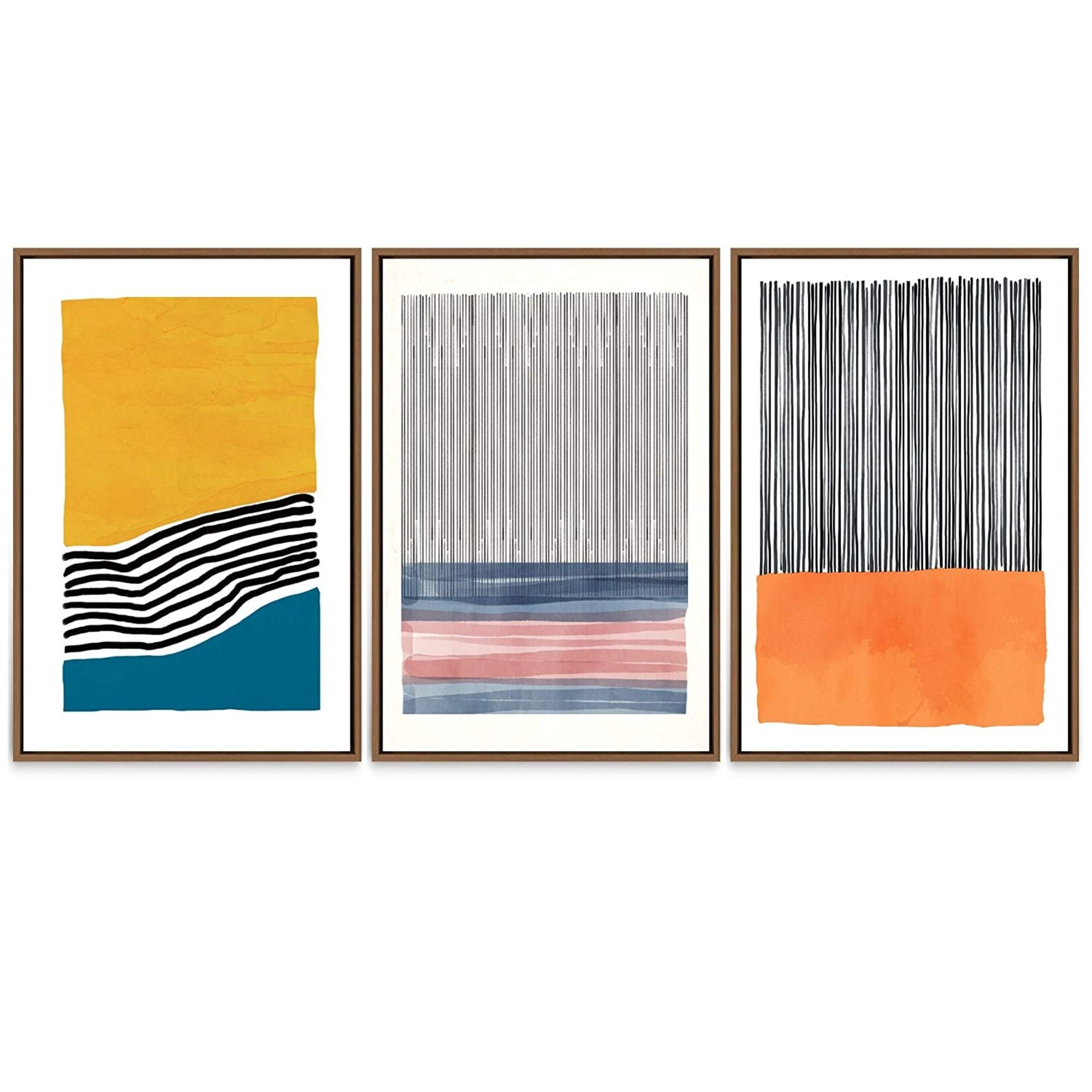 Gallery Wall Art Set of 3 Modern Wall Art Abstract Wall Art - Etsy