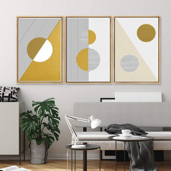 Modern framed deals art