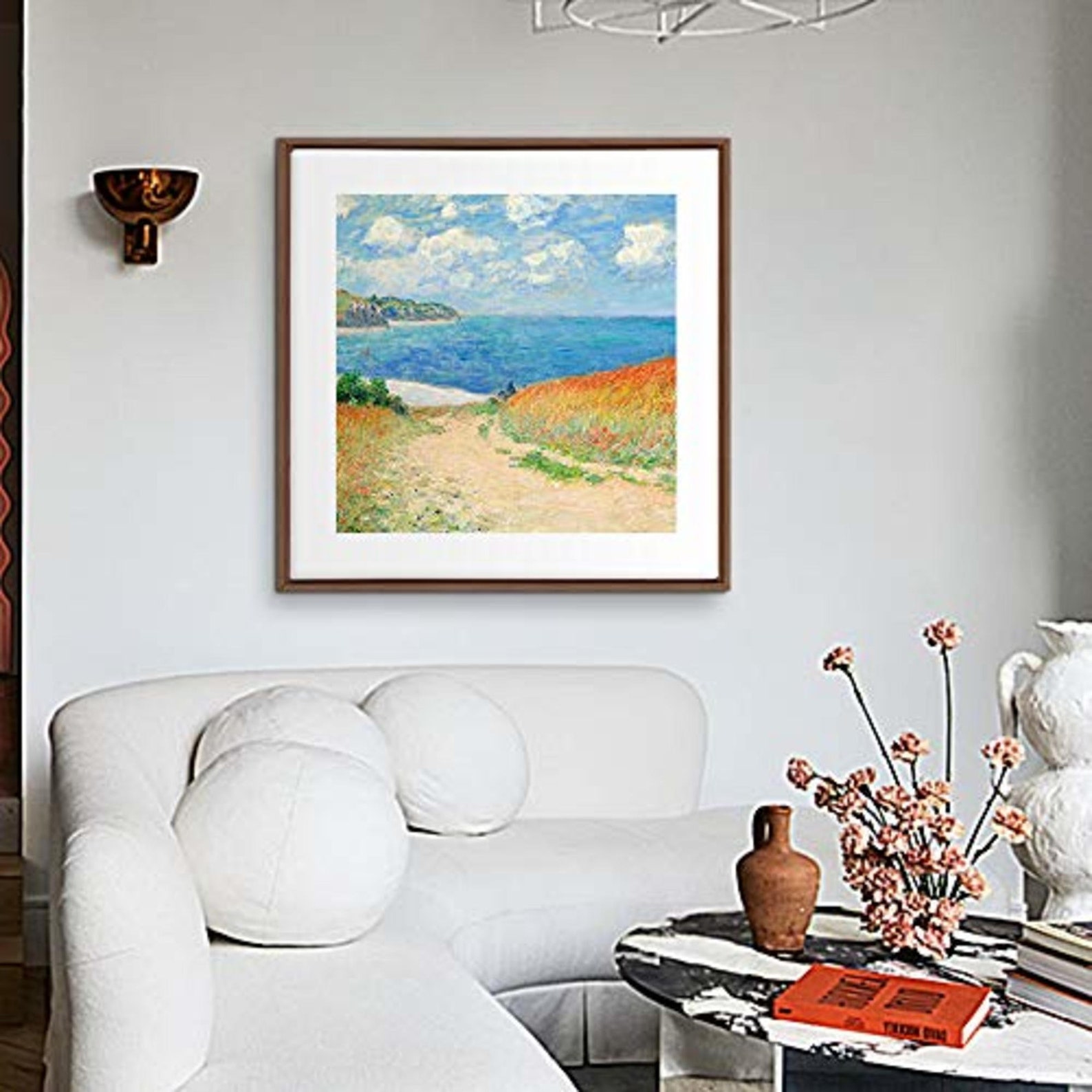 Signwin Framed Canvas Wall Art Path Through the Corn at Etsy