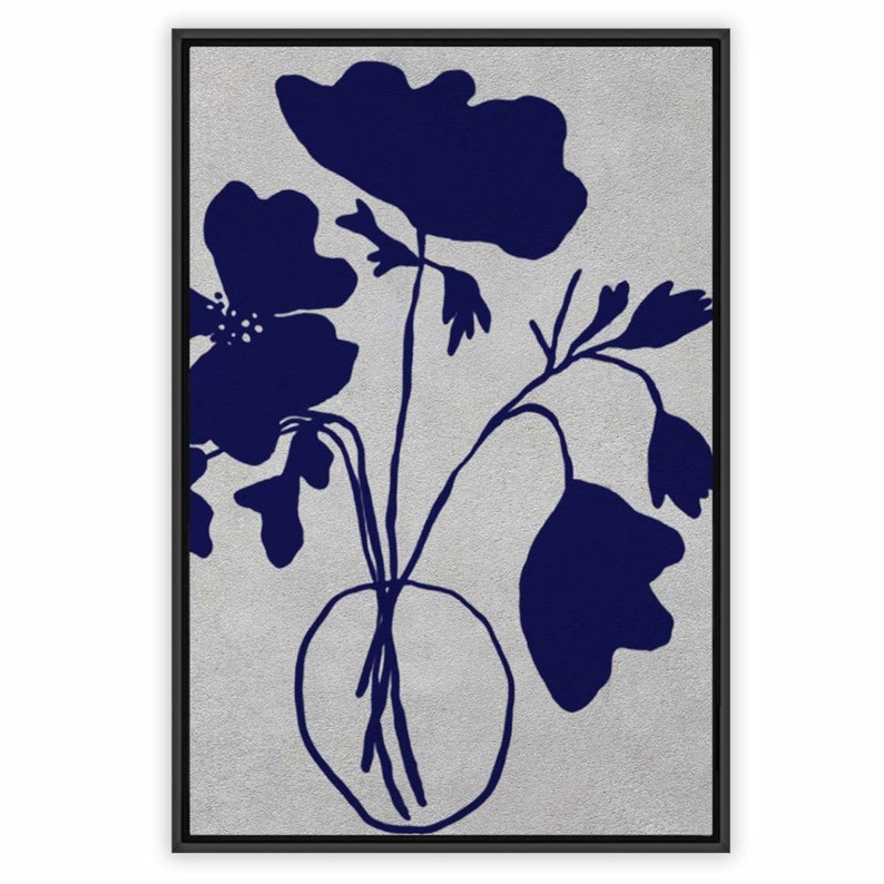 signwin Framed Canvas Wall Art Flowers Pattern Canvas Prints Home Artwork Decoration for Living Room,Bedroom