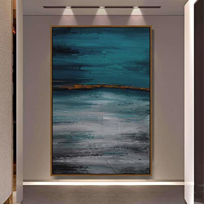 signwin Framed Canvas Wall Art Abstract Texture Canvas Prints Home Artwork Decoration for Living Room,Bedroom