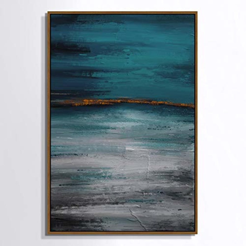 signwin Framed Canvas Wall Art Abstract Texture Canvas Prints Home Artwork Decoration for Living Room,Bedroom