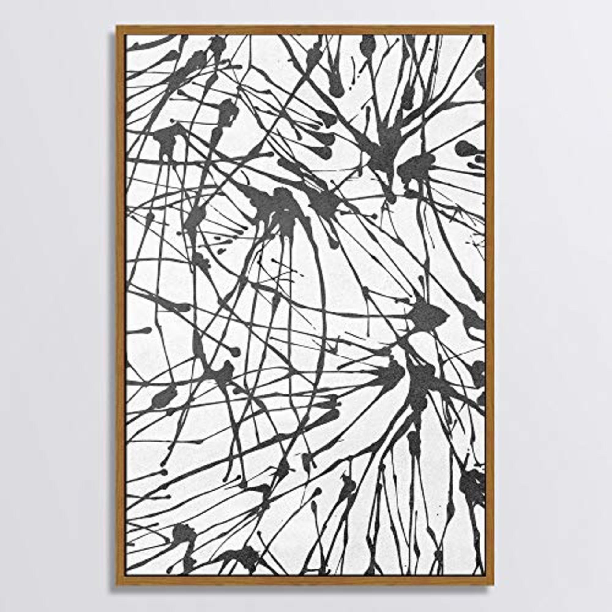 Large Black and White Wall Art Minimalist Wall Art Modern | Etsy