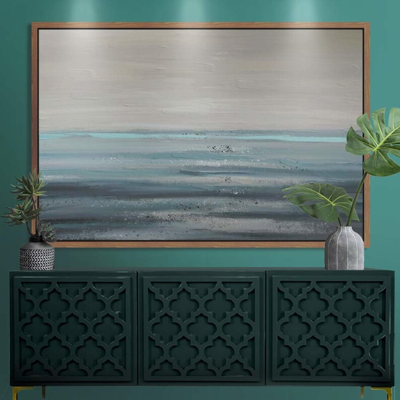 Signwin Framed Canvas Wall Art Large Abstract Painting Canvas Etsy