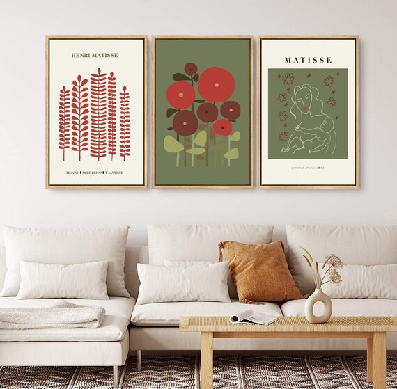 SIGNWIN 3 Piece Henri Matisse Prints 