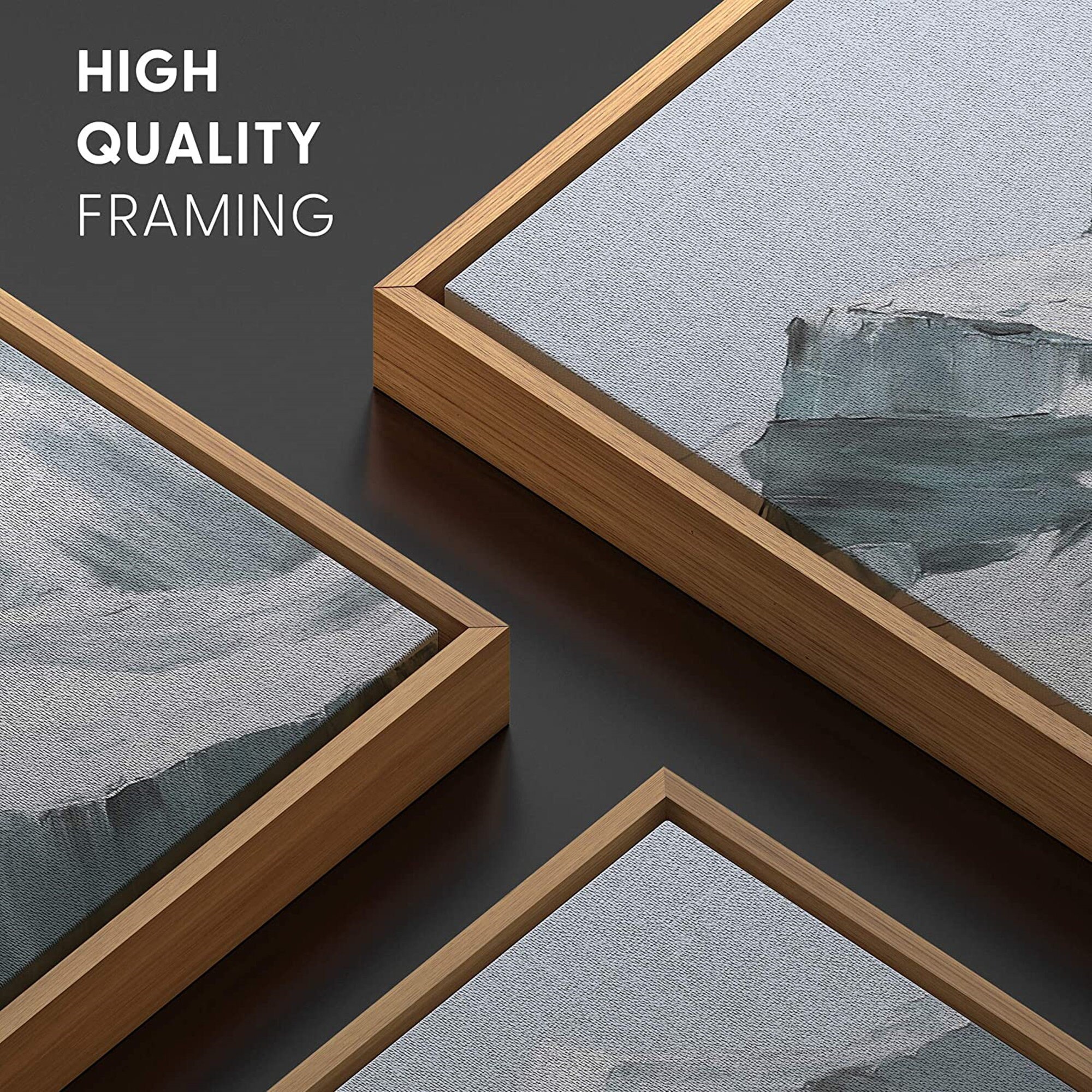 Signwin 3 Piece Framed Canvas Wall Art Snowy Mountains - Etsy
