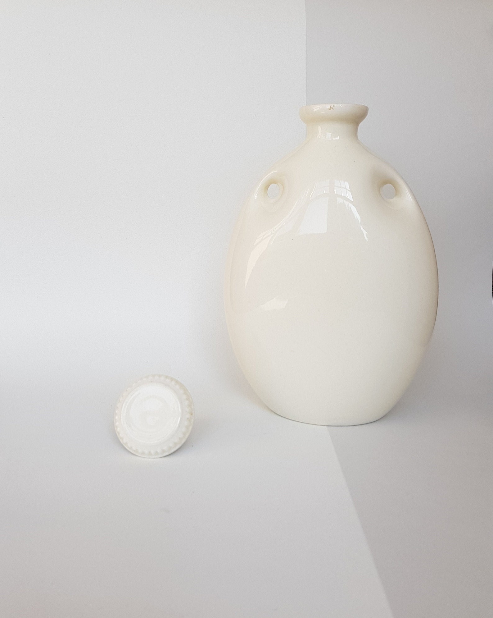 Antique 1910s/20s stoneware ceramic hot water bottle mark on Etsy