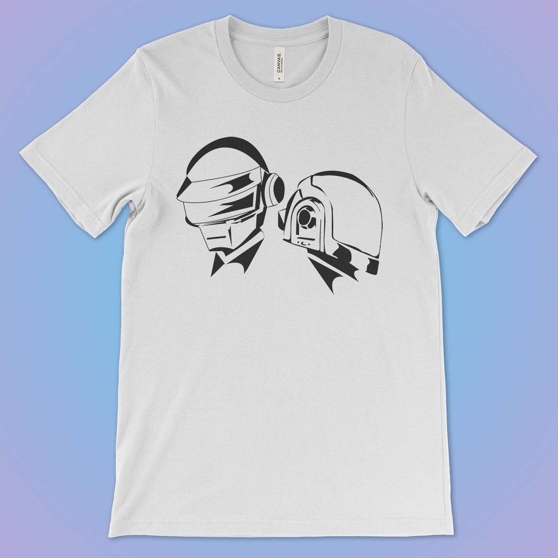 Tshirt Daft Punk Tshirt couleur Daft Punk Chemise de Etsy