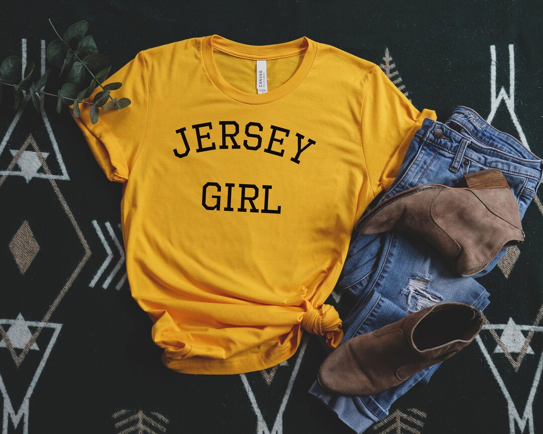 Jersey Girl Tee Jersey Girl Jersey Girl Tshirt New Jersey Etsy