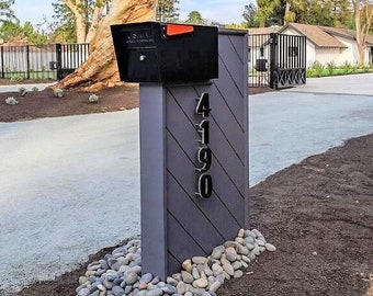 1970s Modern Fab Mailbox DIY Plans Includes Woodworking - Etsy 1970S Modern Fab Mailbox Diy Plans Includes Woodworking - Etsy