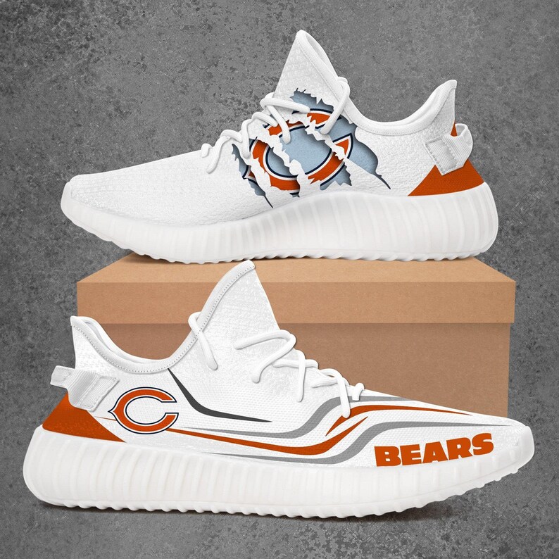 Chicago Bears Nfl Teams Yeezy Boost 350 V2 - tabbase.com