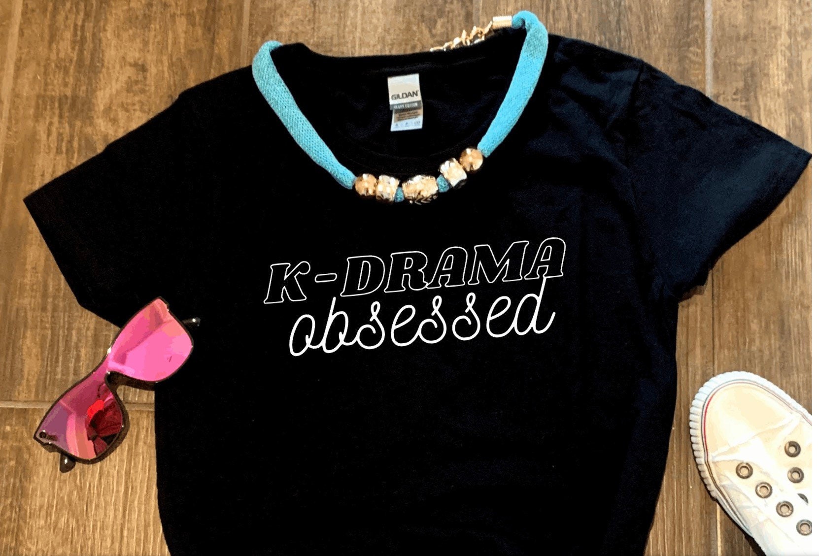 Korean drama shirt black cotton shirt kdrama shirt women | Etsy