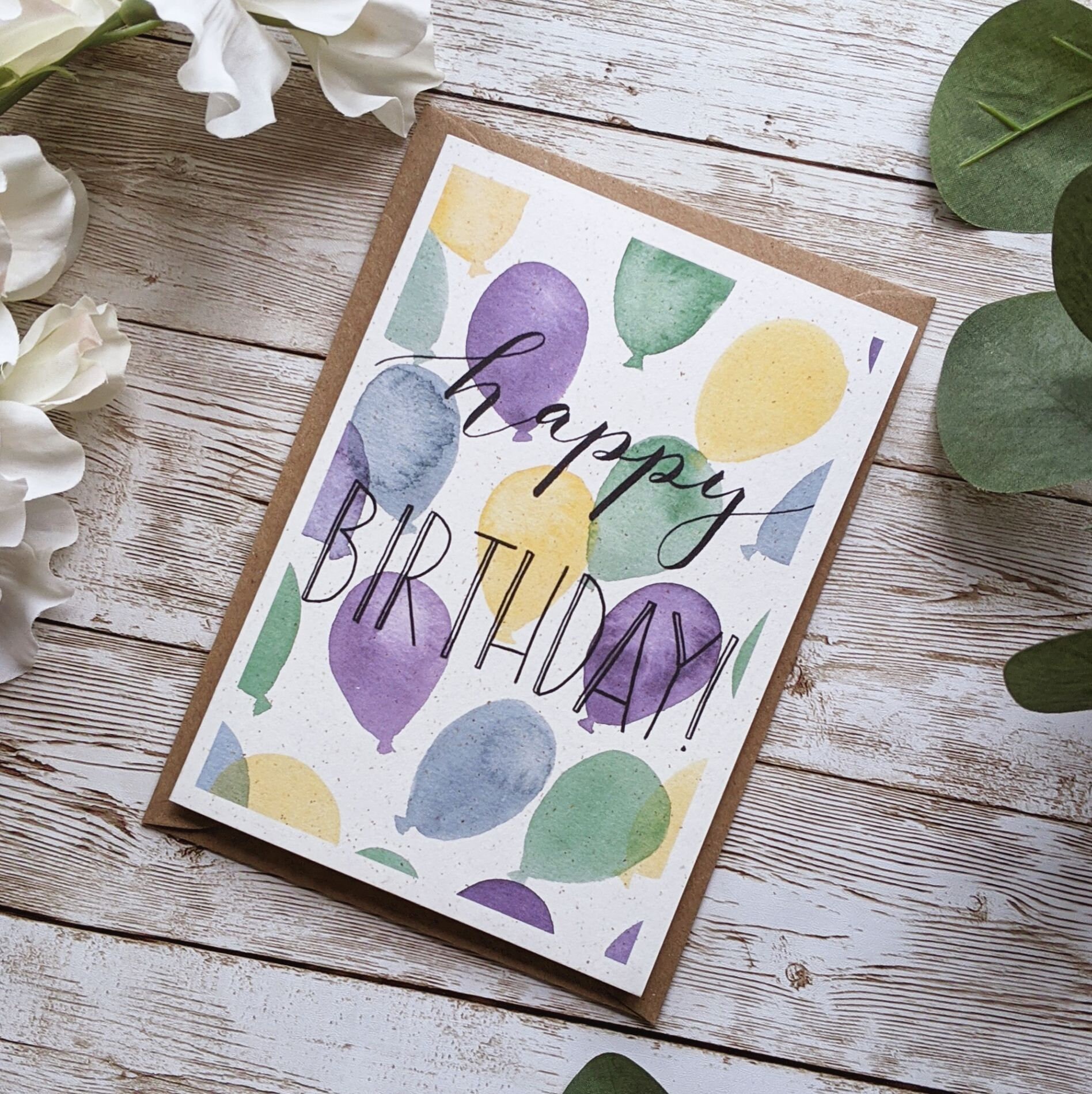 Edition Colibri Biglietto di auguri di compleanno Crocus e
