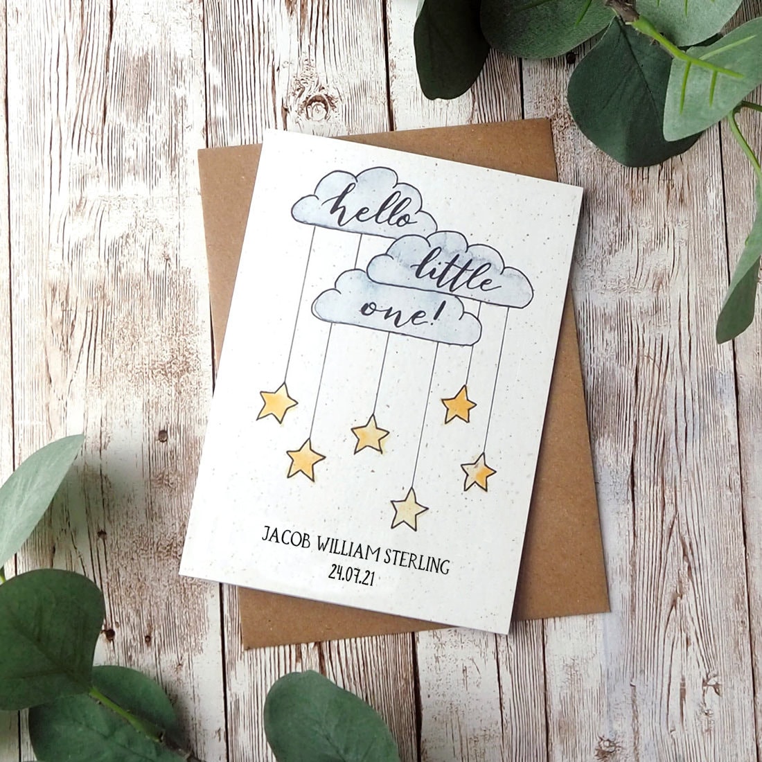 Hello Little One | Greeting Card Hello Little One | Greeting Card