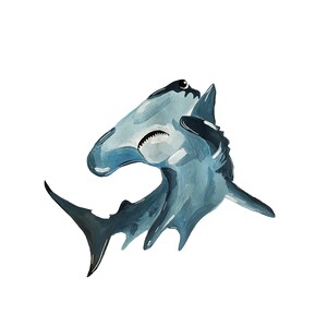 Hammerhead Shark Print image 2