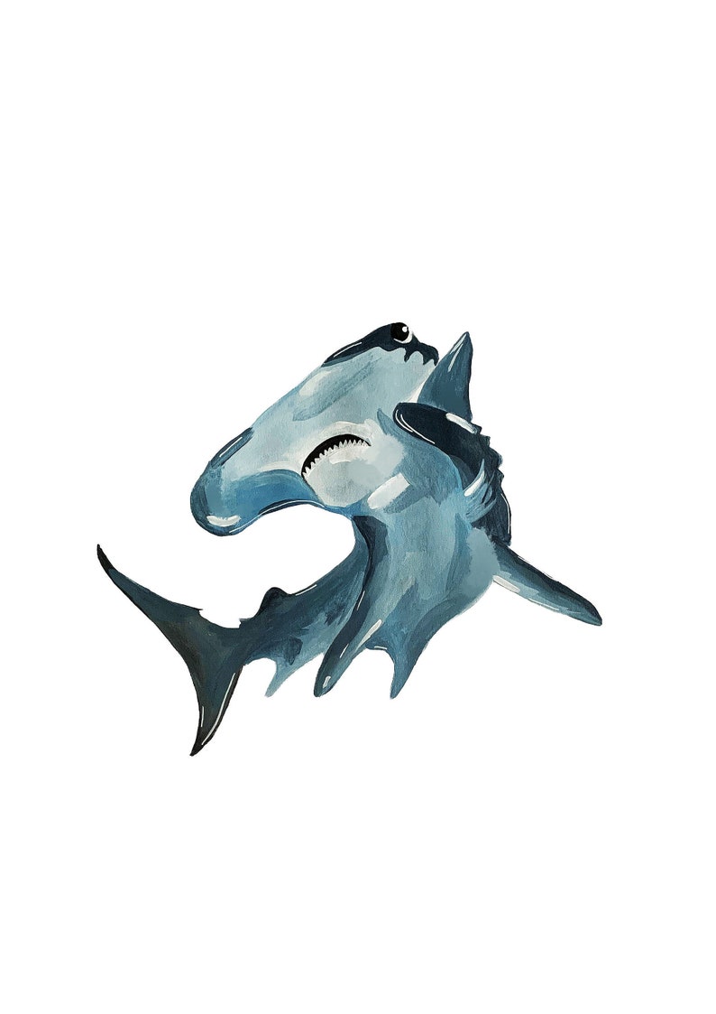 Hammerhead Shark Print image 2