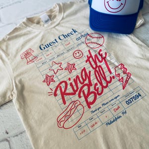 Ring the Bell Guest Check Ballpark Tee - Etsy