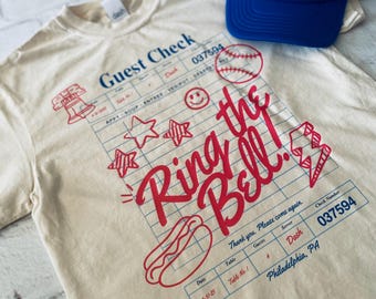 Ring the Bell Guest Check Ballpark Tee