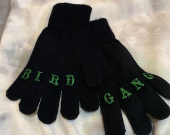Bird Gang Gloves- Philadelphia Football Fan- tailgating accessory- game day