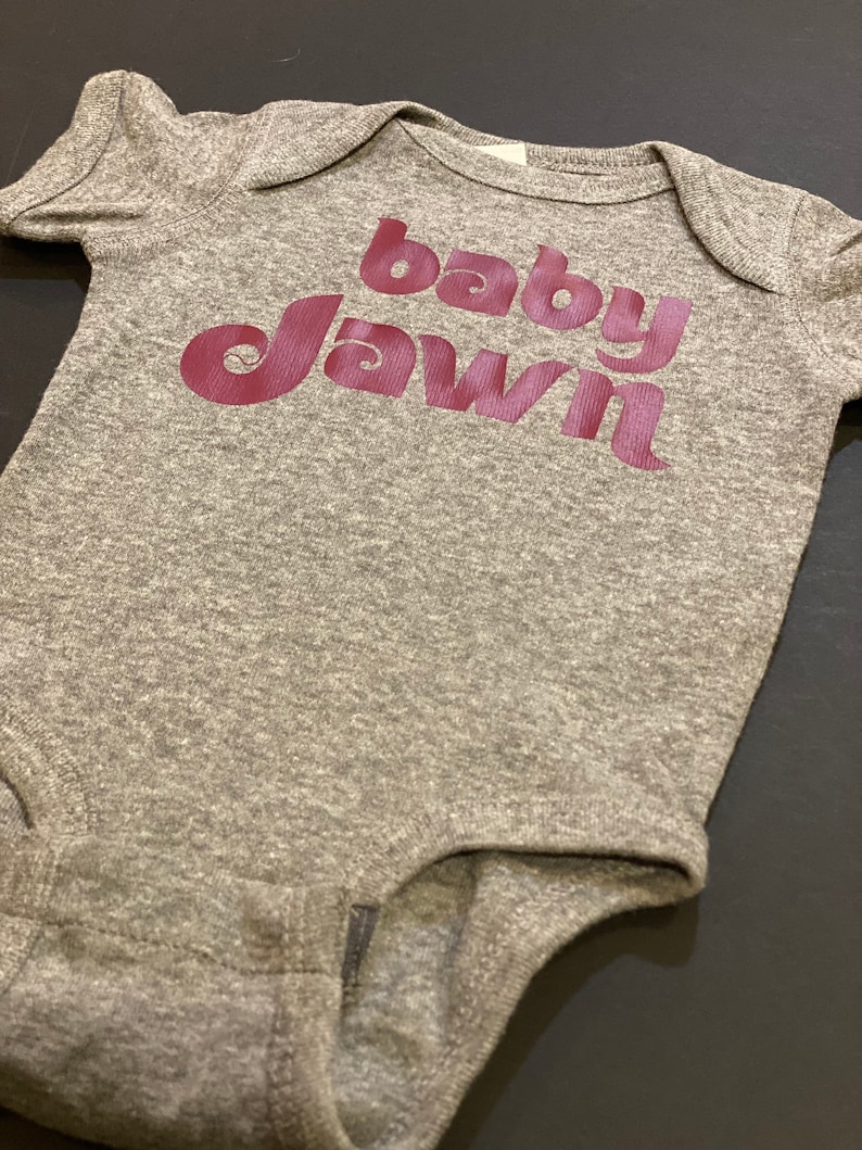 Cadeau pour bébé Philadelphia, grenouillère de sport rétro Philly, Jawn image 2