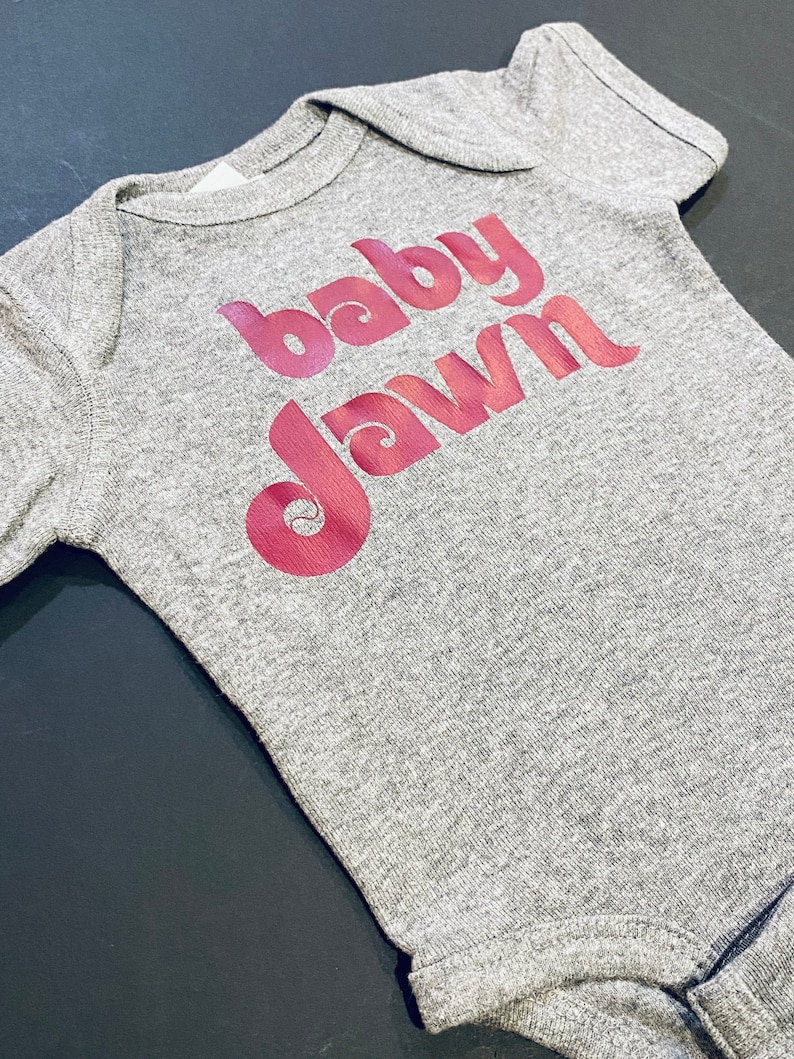 Cadeau pour bébé Philadelphia, grenouillère de sport rétro Philly, Jawn image 1