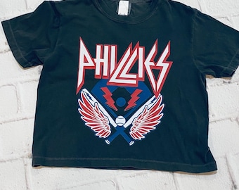 Philly Baseball Rocker Crop Tee