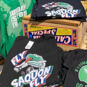 Saquon - Philadelphie football - haies - aigles