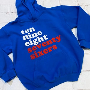 Philadelphia Basketball Hoodie- Trust the Process- Philadelphia sweatshirt- Philly Sports Fan
