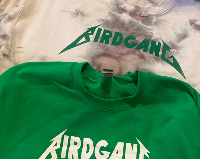 Kelly green Bird Gang Crewneck