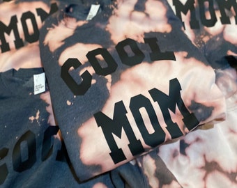 Acid Wash Cool Mom Crew
