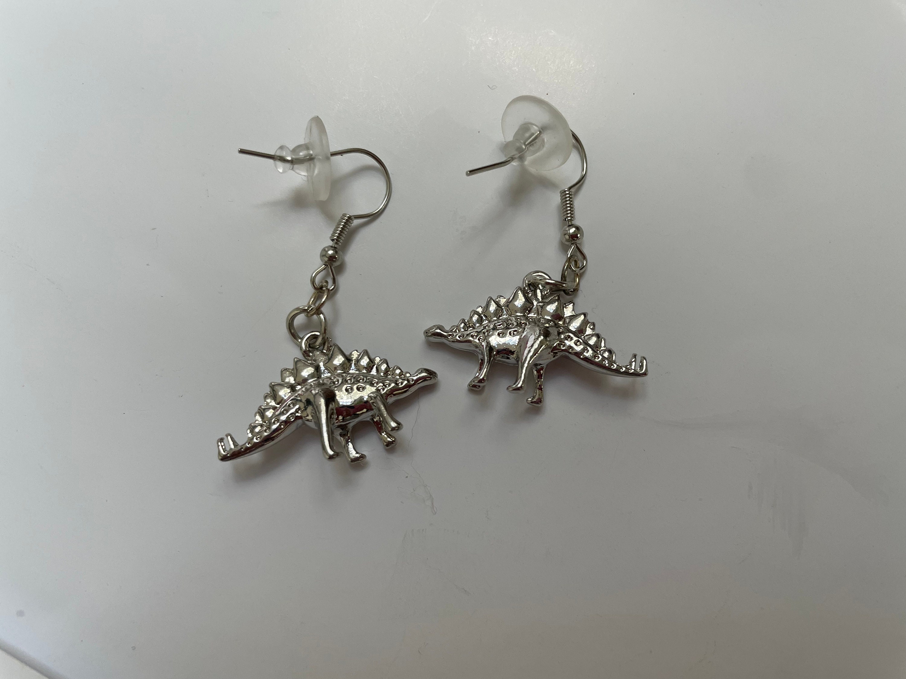 Small Infinity Earrings - Silver Plated – Dinosaur Designs US