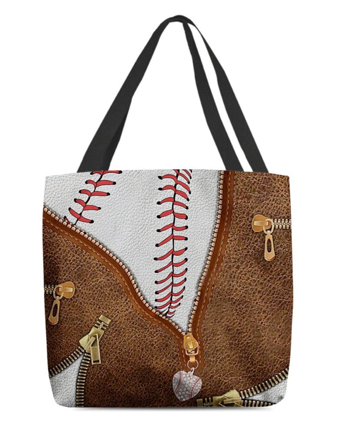 Personalized Baseball Tote Bag Baseball Shoulder Bag Etsy