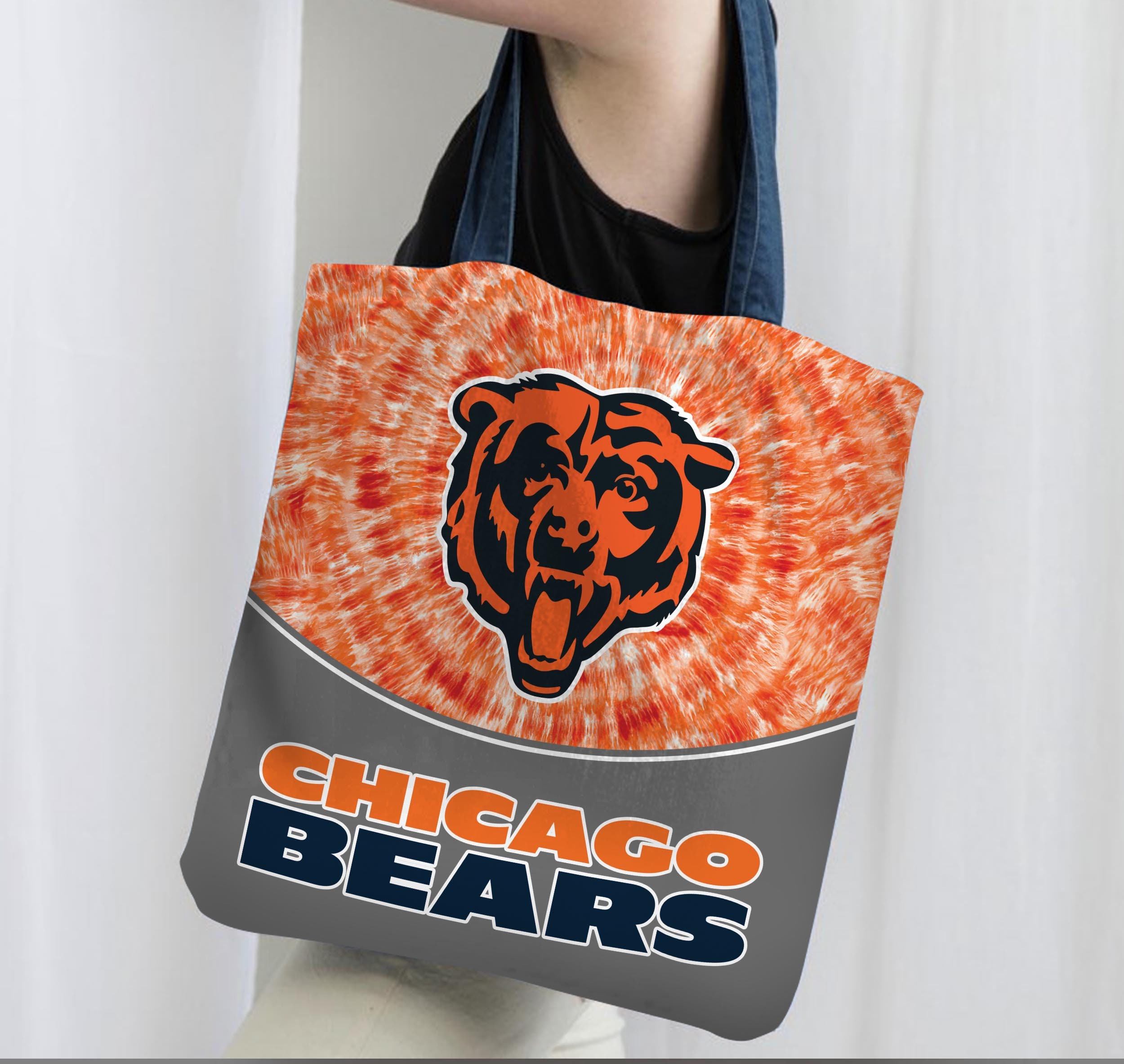 Chicago Bears Tote Bag Chicago Bears NFL Bag Chicago Bears Etsy
